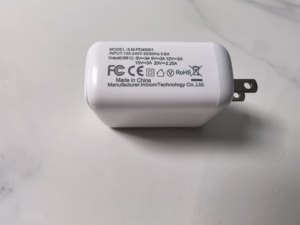 Chargeur mural GaN USB-C simple 45W avec prise d'usine, adaptateur d'alimentation à charge rapide PPS QC3.0 pour <span class=keywords><strong>iPhone</strong></span>, Samsung, MacBook, chargeur de voyage - Product Image 3