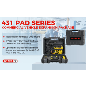 Para LAUNCH X431 PADV Series <span class=keywords><strong>Heavy</strong></span> <span class=keywords><strong>Duty</strong></span> 24-Volt Truck <span class=keywords><strong>Diagnostic</strong></span> Tool Commercial HD Module Engine <span class=keywords><strong>Analyzer</strong></span> con cables - Product Image 5