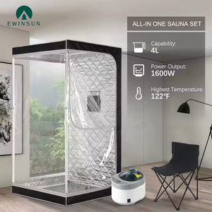 Panci uap besar portabel ukuran penuh, untuk kursi Sauna di rumah dengan Generator uap untuk terapi detoks tubuh - Product Image 3