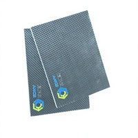 Plaque de découpe personnalisable de 8 mm en fibre de carbone nid d'abeille stratifiée pour drone, usinée CNC, haute précision, pour pédale de grande taille