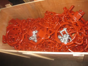 Cadenas de Nieve Multianillo de Acero Soldado para Neumáticos de Tractores Forestales, Cadenas Antideslizantes para Neumáticos de Vehículos 35.5 32 S - Product Image 6