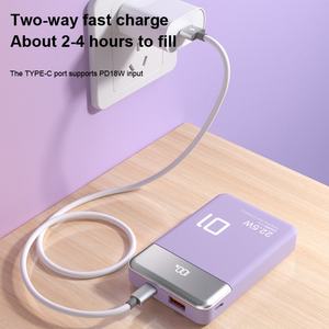 Estación de Energía Portátil de Gran Capacidad de 10000 mAh con Cargador Súper Rápido de 22.5 W, Banco de Energía de Viaje con Pantalla LED - Product Image 3