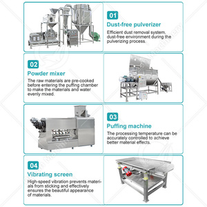 OCEAN Automatic Fish Dry Pet <strong>Food</strong> Full Production Line Pellet <strong>Dog</strong> and Cat <strong>Kibble</strong> <strong>Food</strong> Make Machine - Product Image 3