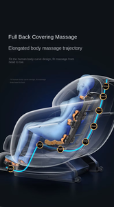Neuestes Design Luxuriöser Ganzkörper-8D-Massagesessel mit Fußbad und Klappfunktion - Product Image 3
