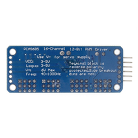 Module de commande PWM/Servo 16 canaux 12 bits - Interface I2C PCA9685 - Module Shield Servo