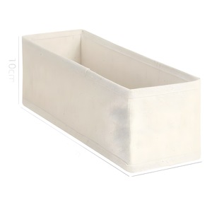 Tianshan Cotton Linen <b>Storage</b> Basket Rectangle Clothing Organizer For Underwear Bedroom Home Furnishing - Product Image 5