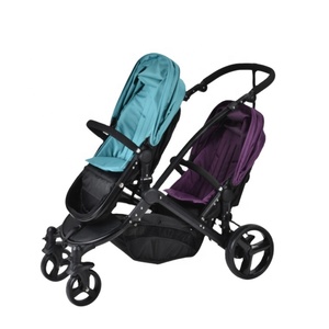 <span class=keywords><strong>Poussette</strong></span> 3 en 1 avec Double parapluie pour bébés et tout-petits, siège de luxe pour jumeaux, offre spéciale, - Product Image 1