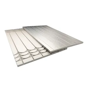 Aluminum heat transfer plate insulation panels underfloor heating