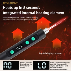 Soldador USB Inteligente con Temperatura Ajustable, para Reparación de Placas de Circuito de Teléfonos Móviles y Mantenimiento de Componentes Electrónicos - Product Image 5