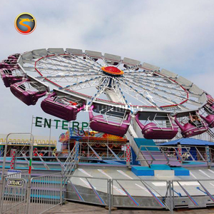 Funfair cực kỳ hồi hộp trò chơi bàn xoay điên gia đình ma thuật cưỡi bàn xoay - Product Image 4