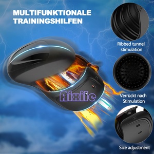 Massaggiatore Prostatico Stimolatore del Glande Vibratore <span class=keywords><strong>per</strong></span> Pene con 10 Vibrazioni Giocattoli Sessuali <span class=keywords><strong>per</strong></span> Adulti <span class=keywords><strong>per</strong></span> Eiaculazione Ritardata Masturbatore Indossabile - Product Image 3