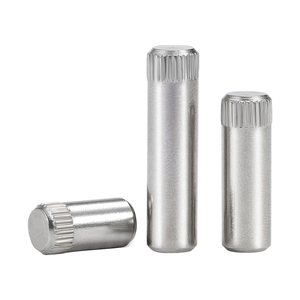 Goupille à moitié moletée en acier inoxydable 304 personnalisée <span class=keywords><strong>de</strong></span> haute précision pour <span class=keywords><strong>voiture</strong></span> jouet - Product Image 1
