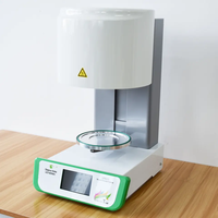 Horno de porcelana al vacío profesional para laboratorio dental, horno de cocción de cerámica con control por pantalla táctil para la sinterización de restauraciones