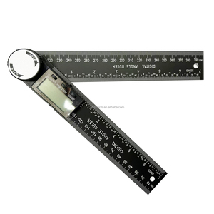 Goniometro Digitale in Alluminio Nero da 300mm con Livella - Product Image 4