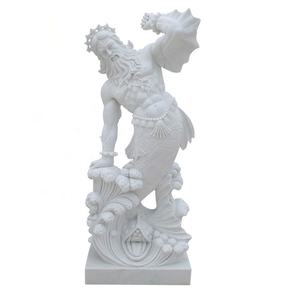 Precio de la <span class=keywords><strong>Estatua</strong></span> de <span class=keywords><strong>Poseidón</strong></span> de Mármol Griego para Exteriores - Product Image 1