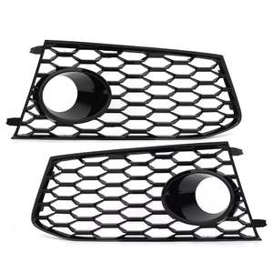 Rejillas Inferiores de Panal para Audi A7 RS7, Marcos de Luces Antiniebla Delanteras, Plástico ABS Modificado, Par, 2014-2018 - Product Image 2