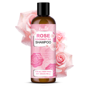 RUOALL 200ml Rose Coconut Oil <strong>Shampoo</strong> - Product Image 1