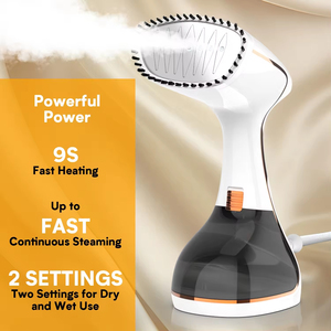 PANCERKA 2025 Défroisseur Vapeur Portable pour Vêtements 1800W <span class=keywords><strong>Fer</strong></span> à Repasser Électrique à Vapeur avec Brosse Nouvelle Arrivée Écran LCD Défroisseur <span class=keywords><strong>Vertical</strong></span> 3 Vitesses - Product Image 1