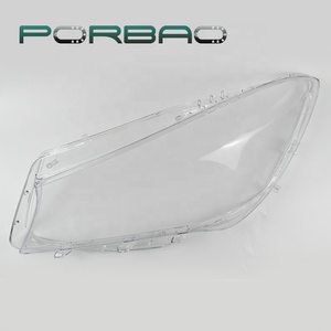 PORBAO Auto sistema di illuminazione parti Auto vetro luci trasparenti faro faro copriobiettivo per 117/<span class=keywords><strong>CLA</strong></span> 2014-anno 2016 - Product Image 6