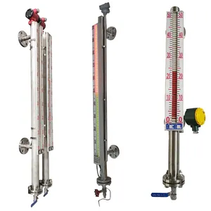 خزان كيميائي للقراءة المباشرة مستشعر قياس مستوى رفرف مغناطيسي/جهاز إرسال مستوى مغناطيسي/مقياس مستوى الماء للدبابات