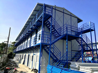 Bâtiment préfabriqué à faible coût Portable Portacabins Préfabriqué T Type Camp T Maison K Maisons Prix de fabrication en Jamaïque Antilles