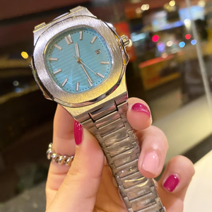 Reloj Mecánico Automático de Diseño Clásico de Lujo en Oro Rosa de Alta Calidad con Cristal de Zafiro y Movimiento de Agujas de Aleación de Cocodrilo - Product Image 2