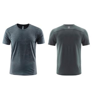 Camiseta Deportiva de Verano de Poliéster y Spandex Transpirable de Secado Rápido con Impresión de Logotipo al por Mayor, Camiseta Personalizada - Product Image 4