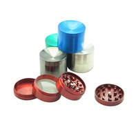 Broyeur à herbes en aluminium 2025, 40 50 55 63mm, broyeur à tabac en métal, briquets et accessoires pour fumeurs