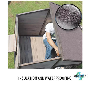 ขายส่งคอกสุนัขไม้คุณภาพสูง ขนาดใหญ่ ทันสมัย ทนทานต่อทุกสภาพอากาศ สำหรับใช้ภายในและภายนอกอาคาร - Product Image 3