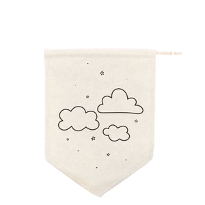 ป้ายผ้าโพลีเอสเตอร์พิมพ์ลายสำหรับตกแต่งภายในอาคาร ขนาด 30x180 ซม. น้ำหนักเบา พกพาสะดวก กันน้ำ ราคาส่งถูก รับทำตามสั่ง - Product Image 3