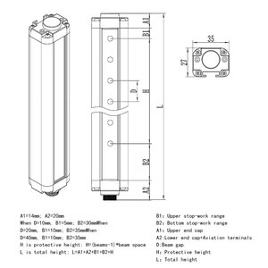 <span class=keywords><strong>Fgm</strong></span>-ánh sáng rào <span class=keywords><strong>c</strong></span>ản <span class=keywords><strong>c</strong></span>ảm biến 20mm 4 6 8 dầm khoảng <span class=keywords><strong>c</strong></span>ách khoảng <span class=keywords><strong>c</strong></span>ách <span class=keywords><strong>c</strong></span>ông nghiệp NPN PNP DC10-30V an toàn bứ<span class=keywords><strong>c</strong></span> màn ánh sáng <span class=keywords><strong>c</strong></span>ảm biến fuwei IP65 - Product Image 4