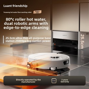 Robot <span class=keywords><strong>aspirateur</strong></span> UWANT Rubik's Cube Full House Installation avec remplissage <span class=keywords><strong>et</strong></span> drainage automatiques de l'<span class=keywords><strong>eau</strong></span>, aspiration puissante de 25000 Pa pour la maison - Product Image 5