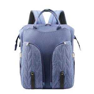 Bolsa <span class=keywords><strong>para</strong></span> mamá y bebé, multifuncional, plegable, de gran capacidad, tela Oxford, cierre de cremallera, almacenamiento impermeable <span class=keywords><strong>para</strong></span> bolso de hombro doble - Product Image 5