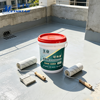 Peinture acrylique réfléchissante V877 en vrac pour usine, à base de carbonate de calcium, imperméable, anti-UV, pour murs extérieurs apparents