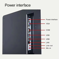 11.6 pouces écran tactile tout en un système de point de vente Android caisse enregistreuse Terminal point de vente restaurant de détail Pos tablette