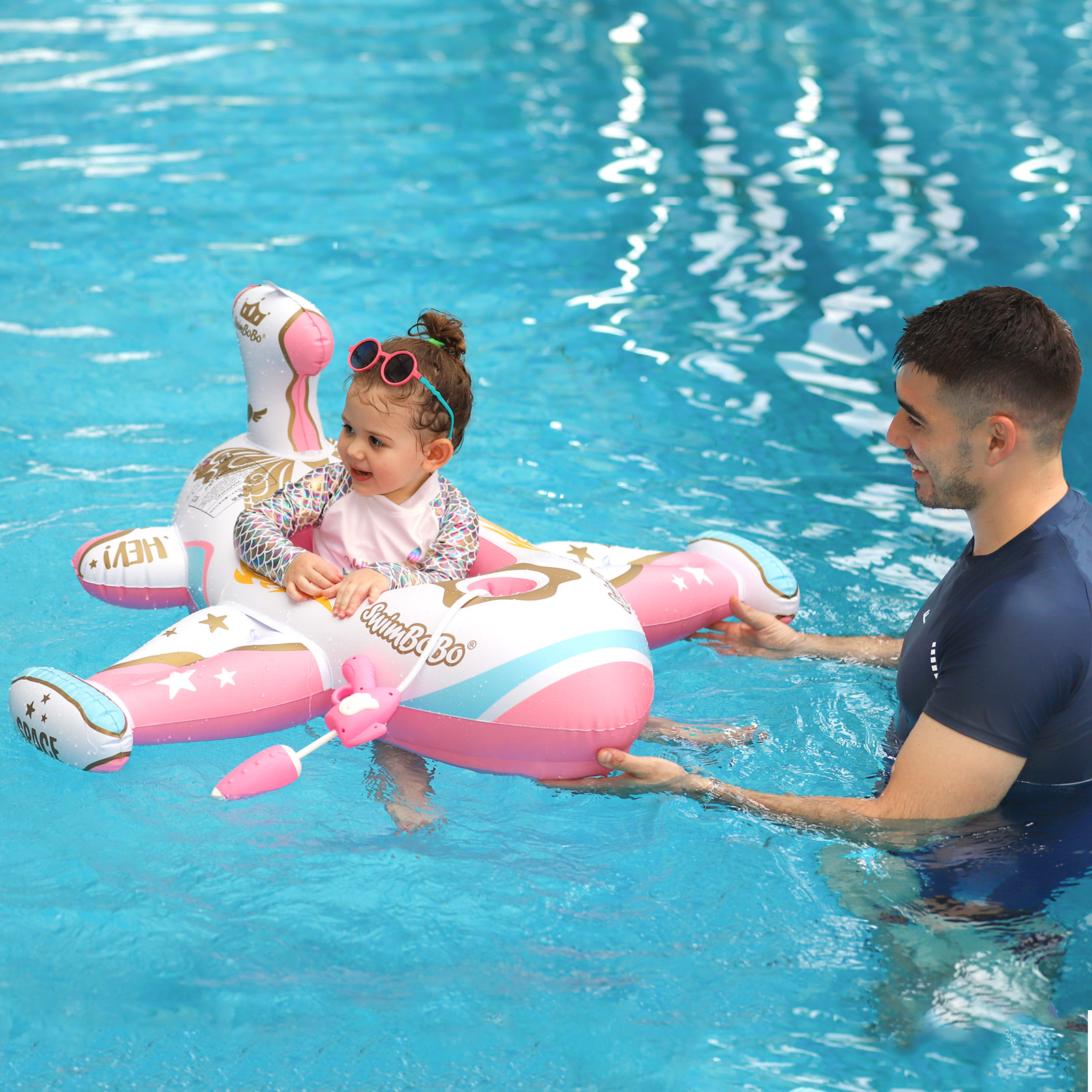 Flotador De Piscina Para Bebé Con Asiento De Seguridad Volante Anillo De Natación Inflable En Forma De Avion De Dibujos Animados Para Ninos Ayuda De Entrenamiento De Natacion En Piscina Little Lion Flotador De Piscina Para Bebé Con Asiento De Seguridad Volante Anillo De Natación Inflable En Forma De Avion De Dibujos Animados Para Ninos Ayuda De Entrenamiento De Natacion En Piscina Little Lion