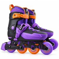 Patins à roulettes personnalisables pour freestyle et slalom avec cadre en alliage d'aluminium CNC, roulements ABEC-7, roues en PU 82A pour les sports de plein air