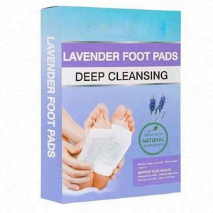 Detox Almofadas De Pé 10 Pcs Por Caixa De Pés De Gengibre Sal Patch Kinoki Limpeza - Product Image 1
