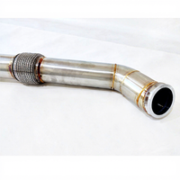Collecteur d'échappement en acier inoxydable haute performance Ecnal, anti-rouille, pour G20 G42 Supra A90 B58, mise à niveau du turbo du moteur