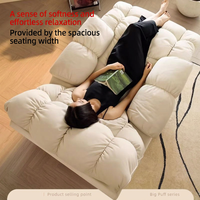 Sillón Reclinable Eléctrico Moderno con Masaje de 8 Puntos, Giratorio, Tipo Nube, para Sala de Estar u Hotel