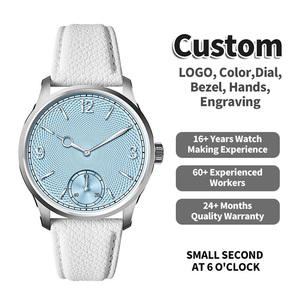 Movimiento Mecánico Automático NH35 Modificado, Diseño de Mecanismo de Segundos Pequeños a las 6 en Punto, Fabricantes de Relojes Personalizados - Product Image 2