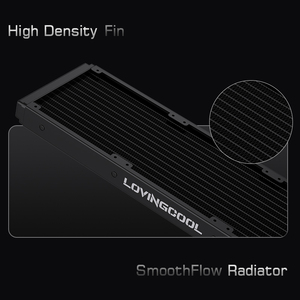 Lovingcool listo para enviar ARGB LED líquido enfriador 12VDC sistema de refrigeración por agua para computadoras de juegos servidores radiador de <span class=keywords><strong>CPU</strong></span> de aluminio - Product Image 3