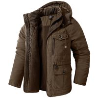 Veste de Moto en Cuir pour Homme, Tissu d'Hiver pour Homme, Vêtements Thermiques Imperméables, Chauffage de Chasse