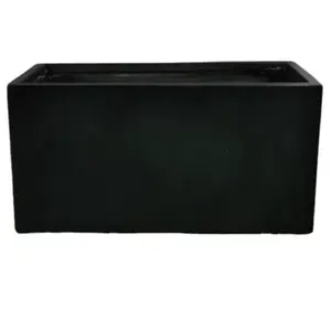 BRICE <span class=keywords><strong>rectangulaire</strong></span> intérieur extérieur jardinière poterie grande Fiber argile jardin boîte à fleurs pour paysage pépinière pots de plantation - Product Image 1