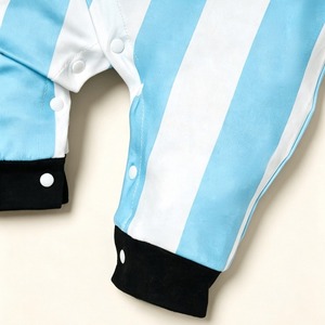 Oferta Especial: Ropa de Bebé para Gatear, Mameluco Enterizo con Broches Laterales, Mono Deportivo de Fútbol de Manga Larga para Bebé con Cierre de Botones a Presión - Product Image 6