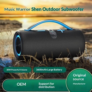 Nouveau haut-parleur sans fil 5.3 de 30W, portable, étanche, en tissu, pour extérieur, avec basses super puissantes et éclairage RGB, audio gaming - Product Image 3