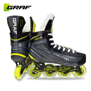 Patins à roulettes <span class=keywords><strong>de</strong></span> <span class=keywords><strong>hockey</strong></span> en ligne exclusifs pour l'Asie <span class=keywords><strong>GRAF</strong></span> MAXX19 avec rembourrage en mousse à mémoire <span class=keywords><strong>de</strong></span> forme en microfibre - Product Image 2