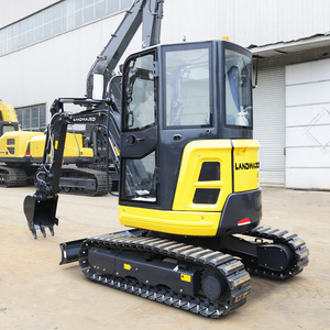 Mini-excavatrice domestique de haute qualité à faible consommation de carburant, 2,5 tonnes, excavatrice sur chenilles longues multifonctionnelle 3,5 tonnes, livraison gratuite, jardin - Product Image 1