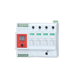 Thông Minh T2 ba pha 40kA kết hợp mô-đun chống sét hiệu quả thiết bị chống sét - Product Image 1