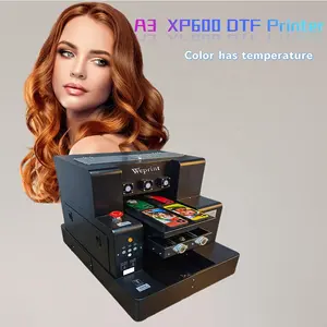 Weprint A4 Kích thước giá rẻ nhất UV dtf máy in cho UV dtf dán nhựa trường hợp điện thoại chai Gỗ Acrylic kim loại thủy tinh